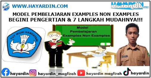 Model Pembelajaran Examples Non Examples