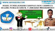 Model Pembelajaran Examples Non Examples, Begini Pengertian dan 7 Langkah Mudahnya !