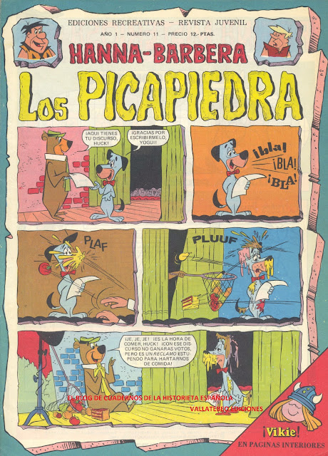 Hanna-Barbera. Los Picapiedra. Ediciones Recreativas, 1975