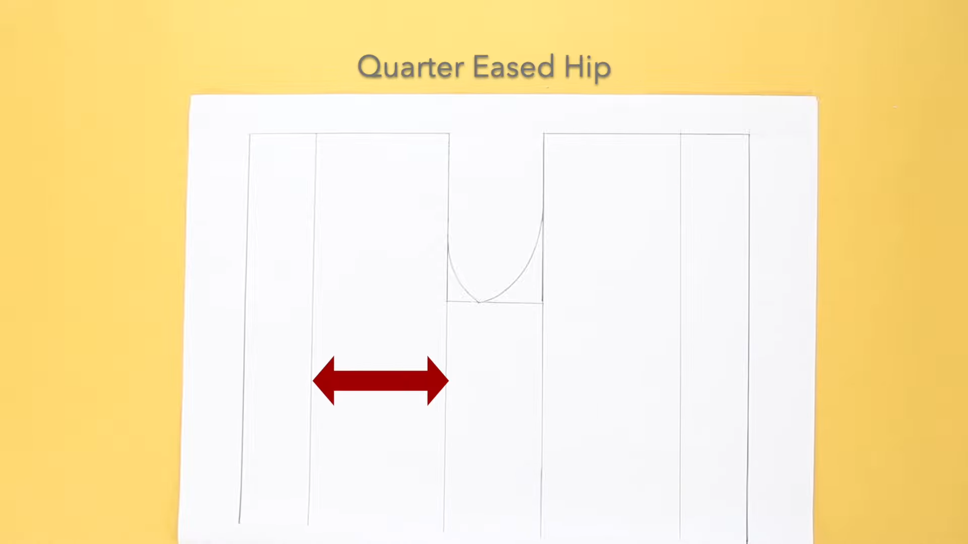 Quarter Eased Hip