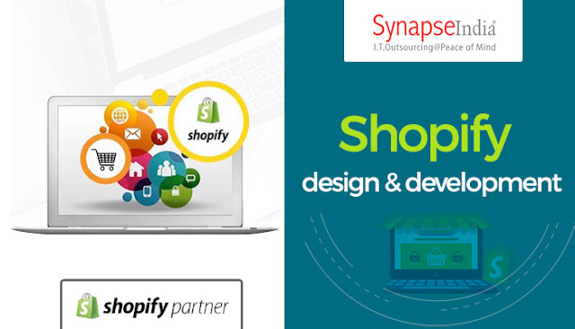 Shopify design & development services by SynapseIndia