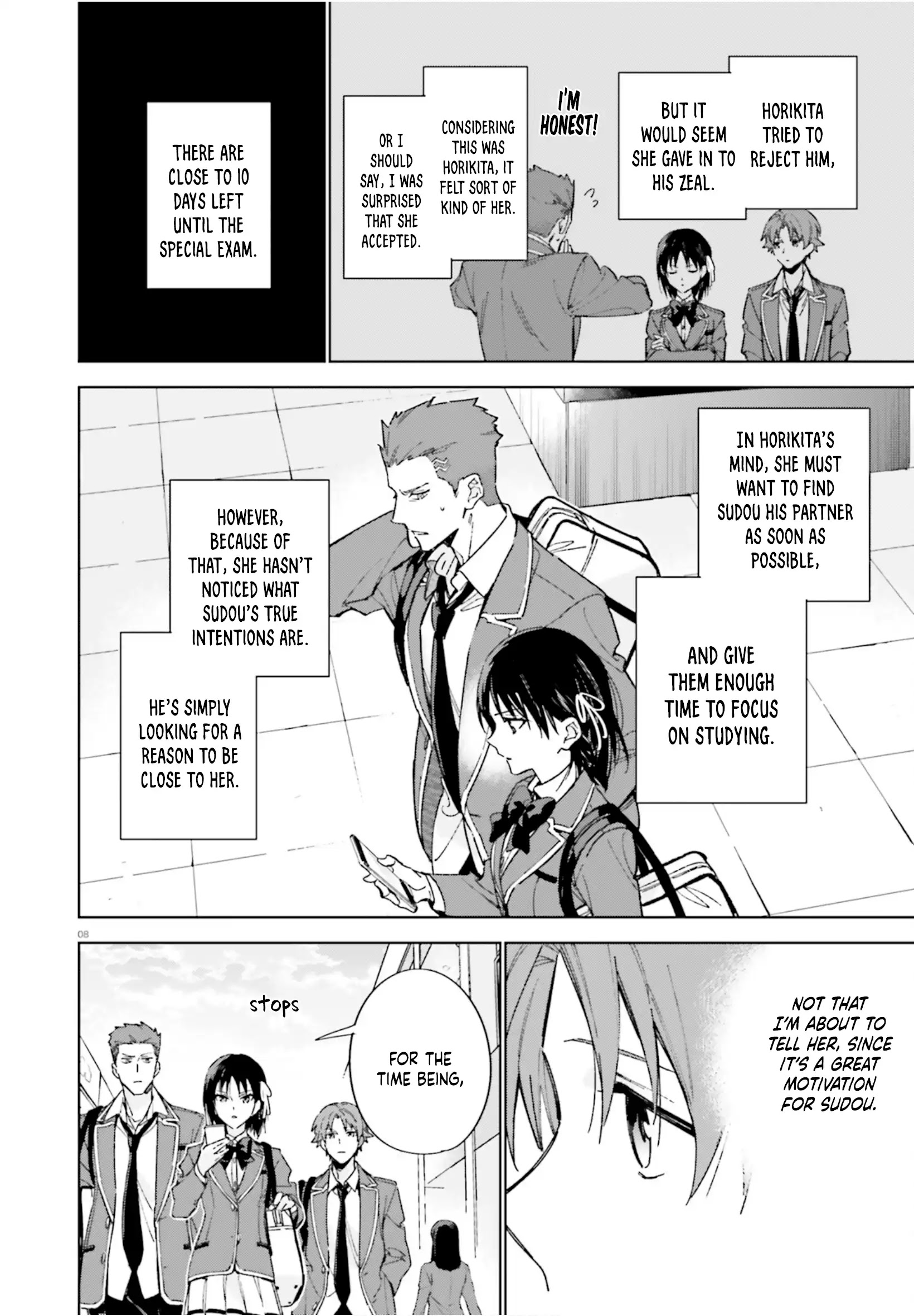 Welcome to the Classroom of the Second-year Chapter 4 - Read Manga Online