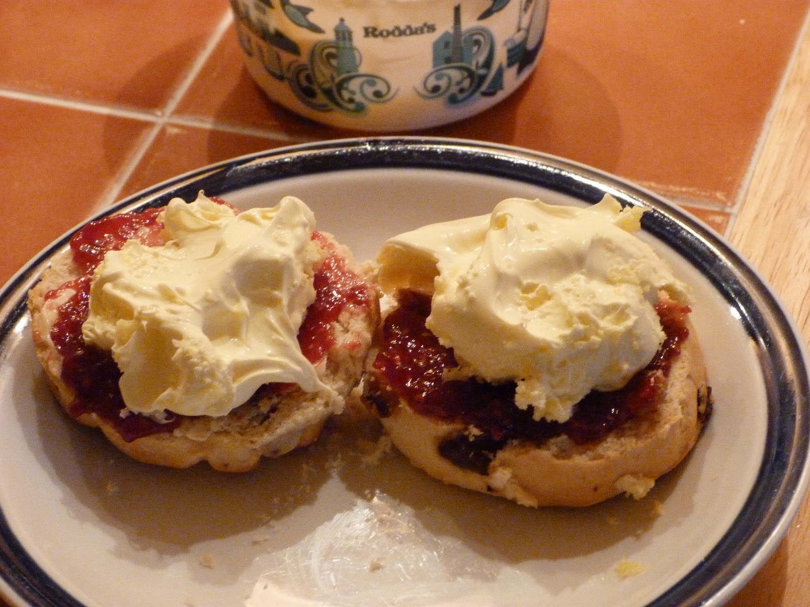 Given To Distracting Others The Best Cornish Cream  Tea 