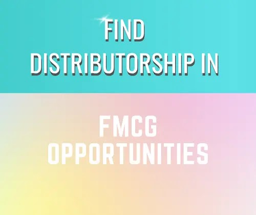 Become an FMCG Distributor with takedistributorship.com!