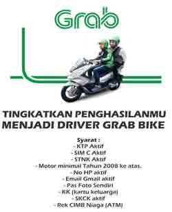 persyaratan grab