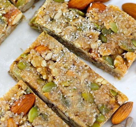 KETO NUT BARS – NO BAKE KETO SNACKS #healthy #ketodiet