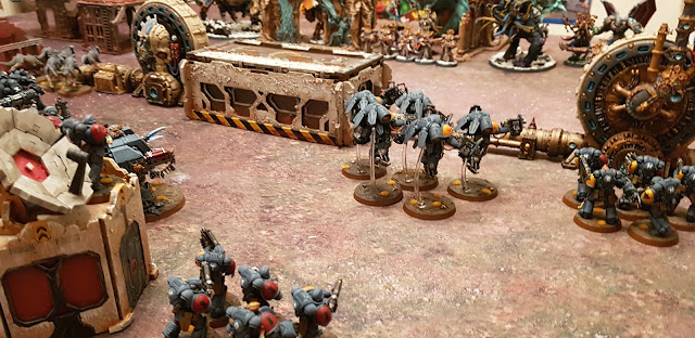 Space Wolves vs Thousand Sons - 2000pts - Maelstrom mission from Warhammer 40,000