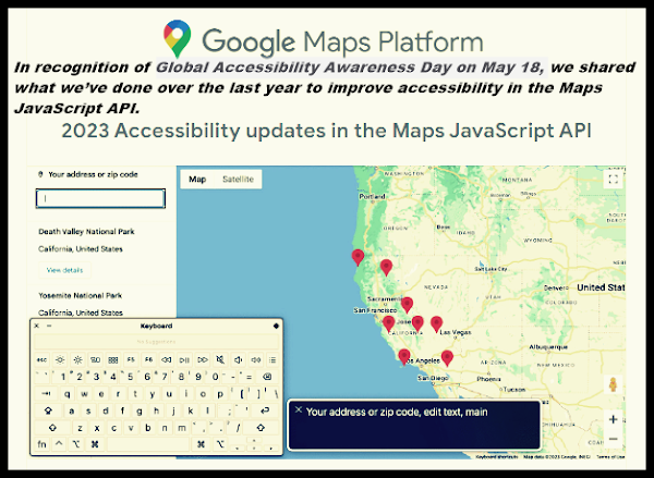 2023 Accessibility updates in the Maps JavaScript API