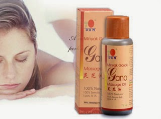 DXN Gano Massage Oil in English