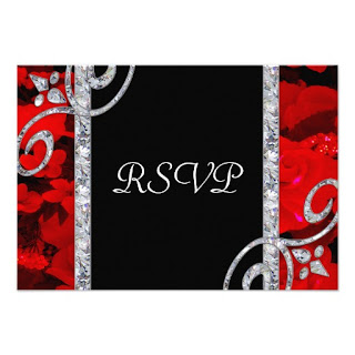 Red and Diamonds Free Printable Labels.