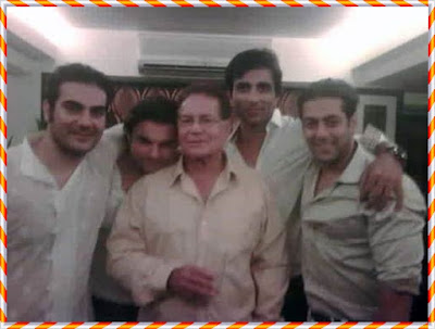 Salman With His Bollywood Friends rare