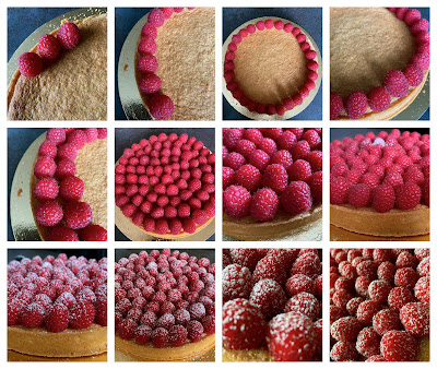 TARTE AUX FRAMBOISES type CAP