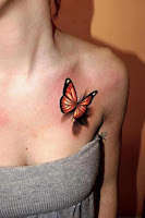 3d Butterfly Tattoo4