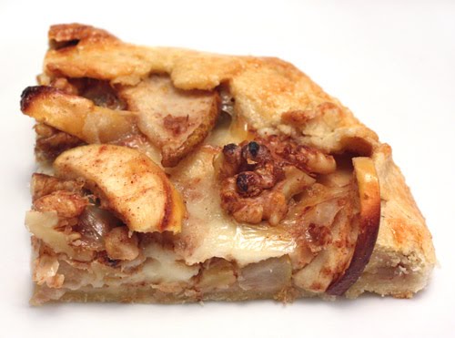 Apple walnut crostada recipe