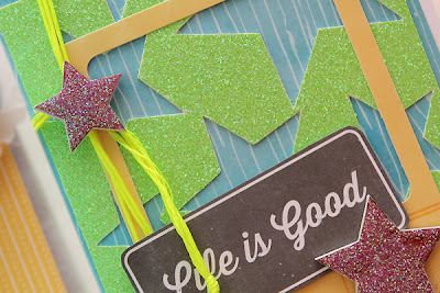 Paper Baker June Scrapbook Kit Gift Card by Juliana Michaels detail