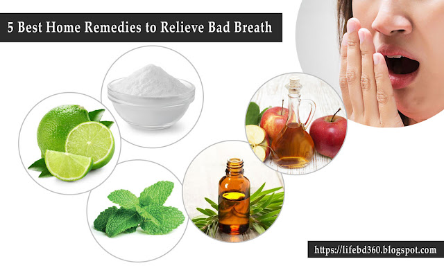 5 Best Home Remedies to Relieve Bad Breath or Halitosis