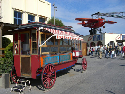 Tibidabo funfair in Barcelona