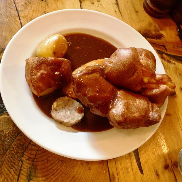 Sunday Lunch at The Stables, Beamish, County Durham - trying out the vegetarian alternative to the traditional meat Sunday Roast.