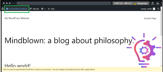 wordpress playground