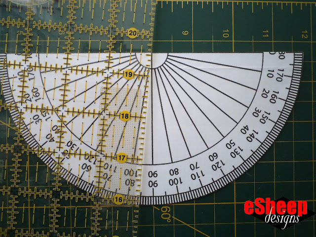 DIY Wedge Ruler by eSheep Designs