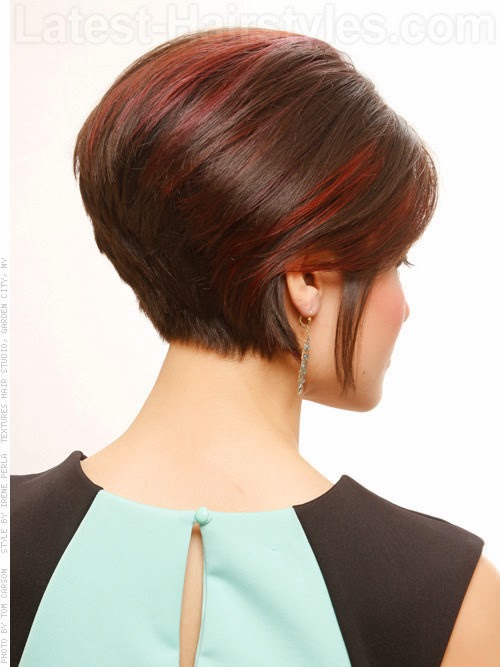 Short Hairstyles Rear View