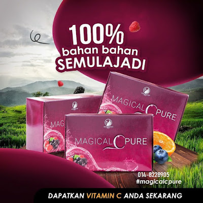 Magical C Pure Serbuk VitaminC 1000mg