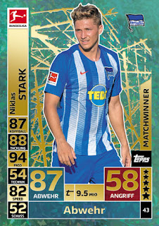 Match Attax Bundesliga 2018-2019 Matchwinner