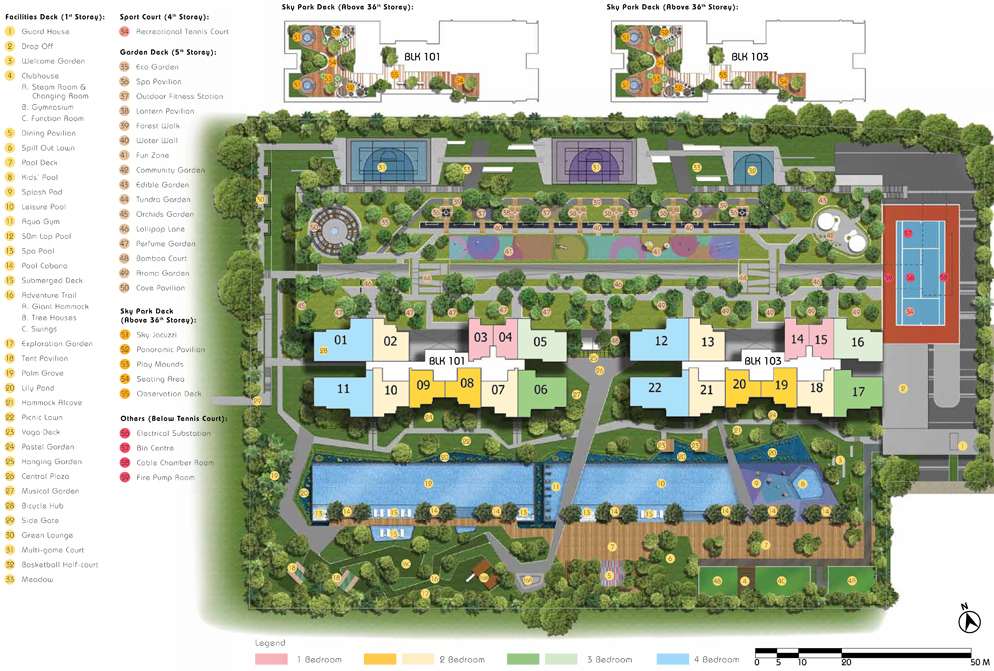 Parc Riviera Site Plan