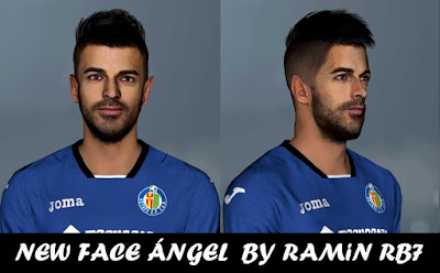 Gambar - PES 2017 Angel Rodriguez Face By RAMIN RB7