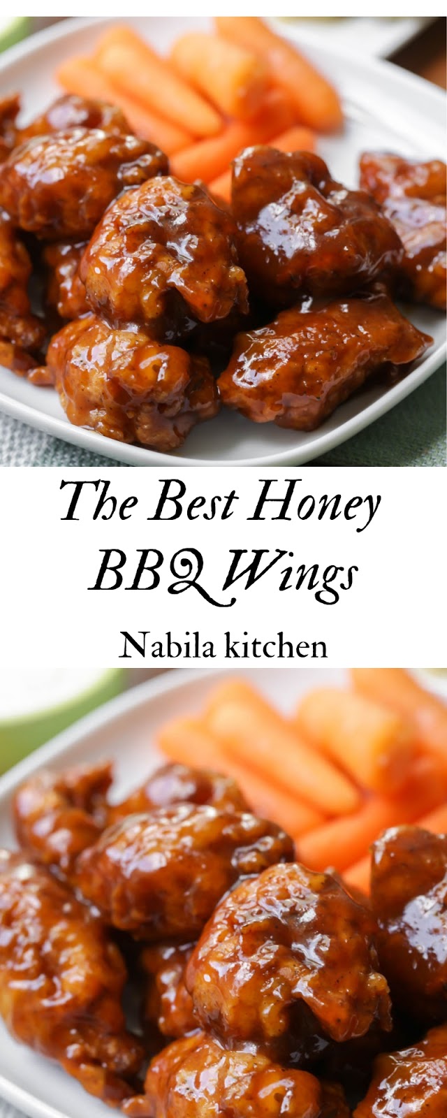 The Best Honey BBQ Wings 