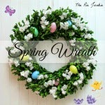 spring wreath DIY
