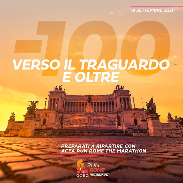 100 giorni alla Run Rome The Marathon