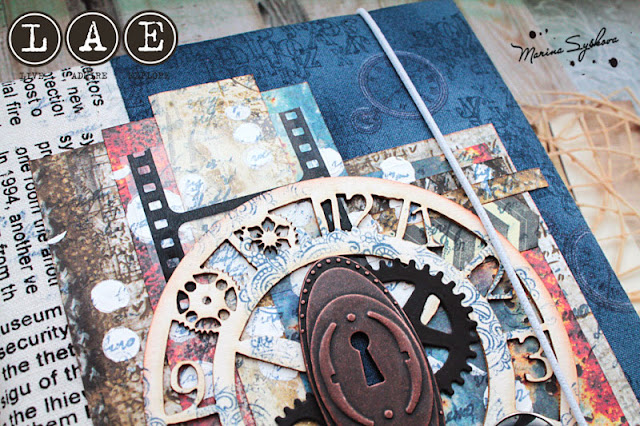 @marinasyskova #notebook #scrap #scrapbooking #steampunk