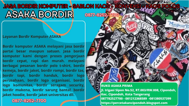 bordir tangerang, bordir cipondoh,bordir komputer tangerang,bordir komputer,jasa bordir komputer,bordir komputer tangerang kota tangerang,jasa bordir komputer murah,bordir komputer terdekat,bordir komputer satuan terdekat,asaka bordir komputer,tempat bordir komputer terdekat,jasa bordir komputer terdekat,jasa bordir komputer satuan,bordir murah,bordir komputer satuan tangerang