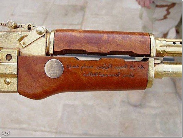 Armas de Ouro de Saddam Hussein (13)