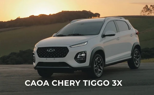 Novo Caoa Chery Tiggo 3X 2022 tem detalhes revelados em vídeo