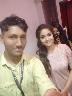 Keerthy Suresh with Cute and Lovely Smile with Fan at IFFI in GOA