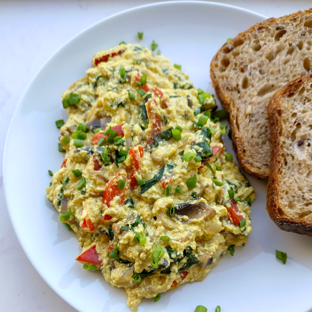 vegan tofu scramble