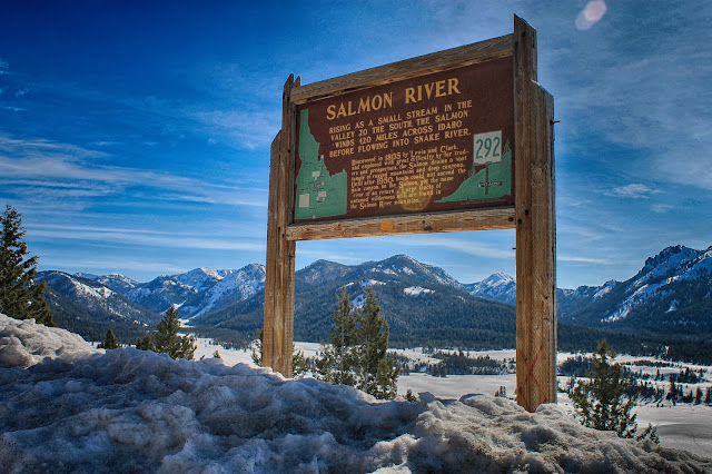 Salmon River Idaho geology travel field trip photography Spring snow mountains outdoors nature hiking camping copyright rocdoctravel.com