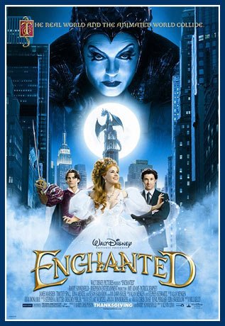 enchanted movie poster. Release Date 2007 Enchanted