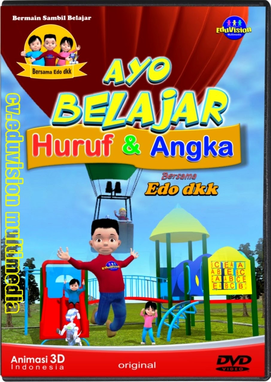 DVD 1 Ayo Belajar Huruf Dan Angka Peluang Bisnis Terbaru DVD