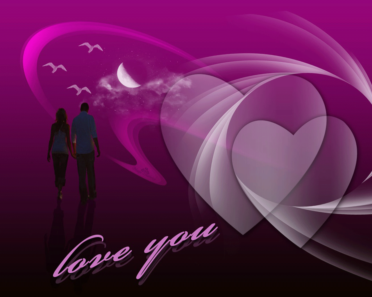 3D Love Wallpaper Romantic