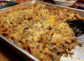 Walking Taco Casserole 