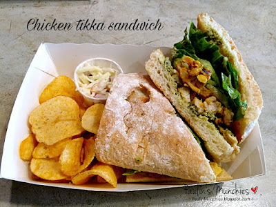 Paulin's Munchies - Food Barn at Alexandra Retail Center ARC - Chicken tikka sandwich