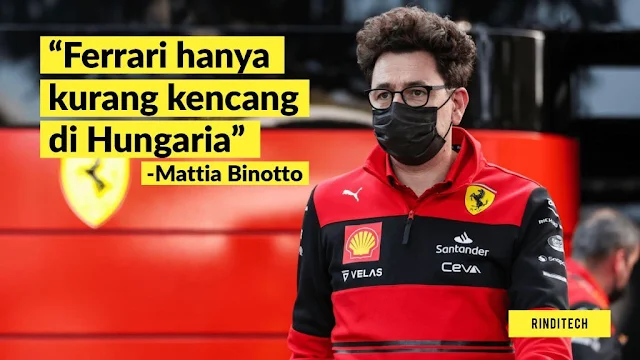 Mattia Binotto: Tidak Ada yang Harus Dirubah di Ferrari