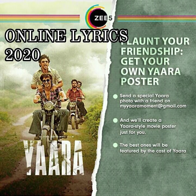 BHEDI LYRICS -YAARA | Ankit Tiwari | feat.Vidyut Jammwal|Shruti Haasan | onlinelyrics2020