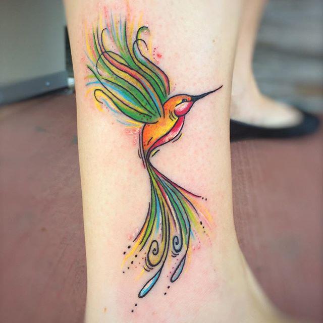 Tatuagens de Beija-Flor