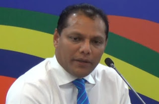 Sports Minister Dayasiri Jayasekera