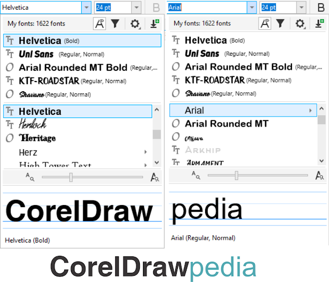 Tutorial Dasar CorelDraw - Mengenal Fitur Tool Text Di Corel Draw X7, X8 dan Suite 2019