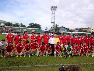 myanmar actors vs singers football match 2013